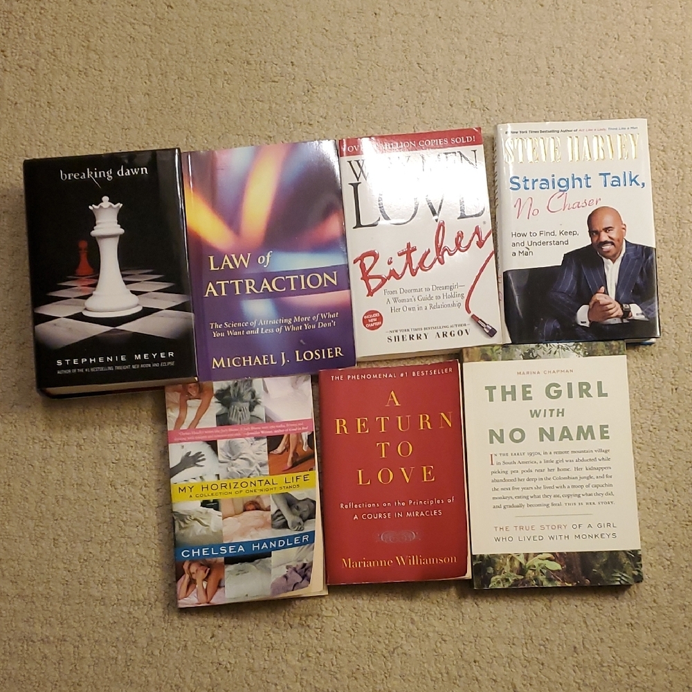 Book Collection with Various Titles